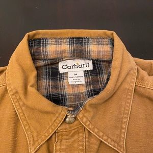 Carhartt lined shirt jacket. Pre worn.